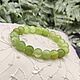 Green bracelet made of natural onyx stone. Bead bracelet. naturalkavni. Online shopping on My Livemaster.  Фото №2
