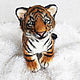 Soft toys: Red tiger cub realistic toy. Stuffed Toys. innadolls. Online shopping on My Livemaster.  Фото №2