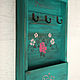 A wall keybox Paints of Summer Provence. Housekeeper. Natalya Karepova (oceanoflove). Ярмарка Мастеров.  Фото №4