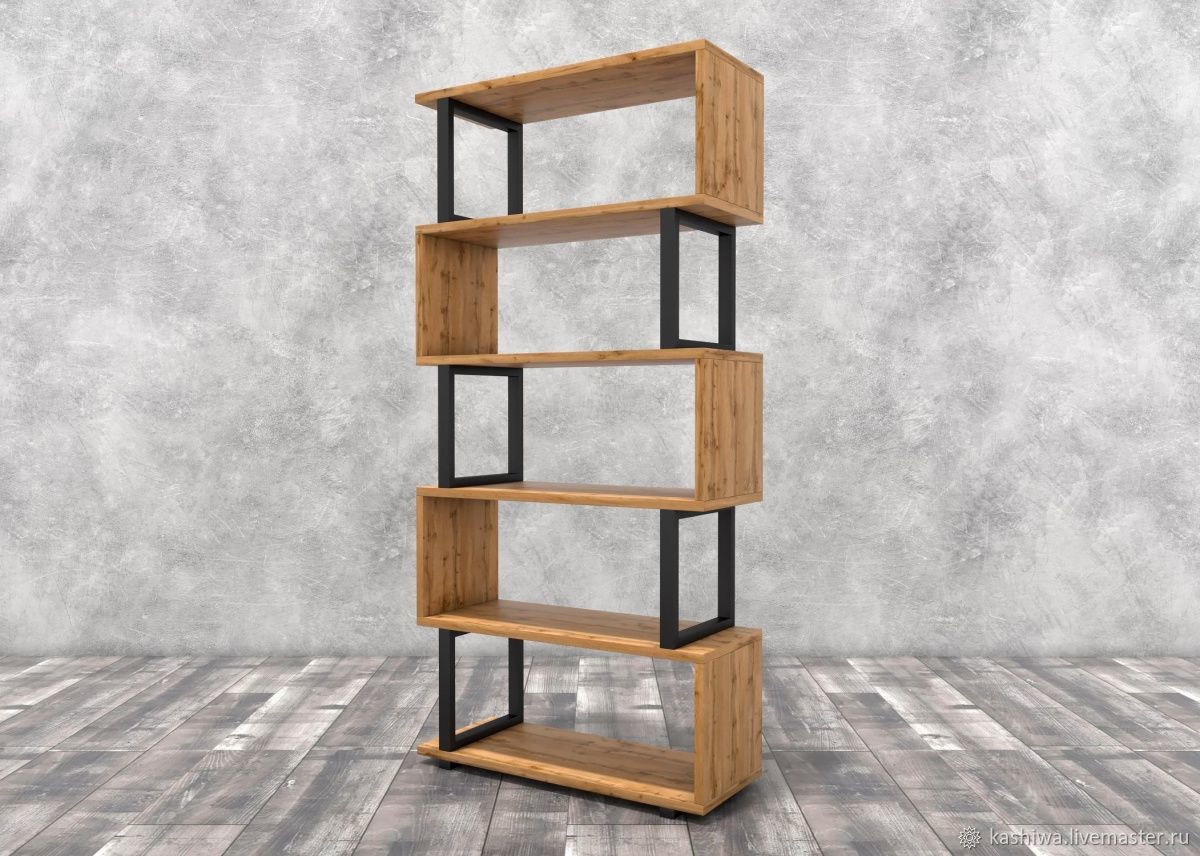 Стеллаж в стиле лофт в интернет-магазине на Ярмарке Мастеров | Стеллажи ...