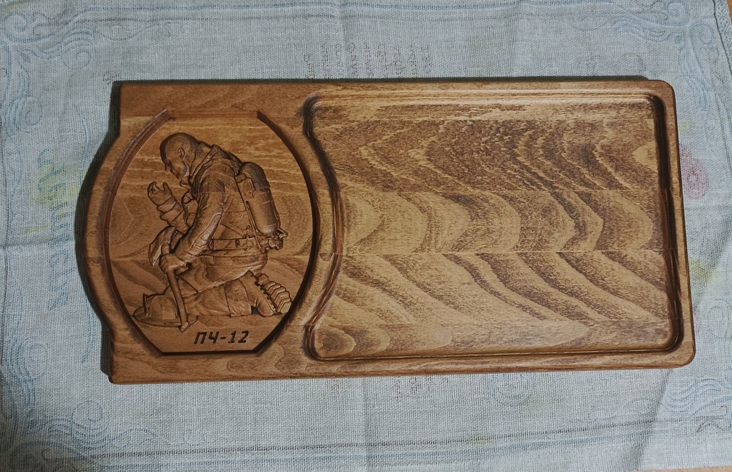 Тарелка для подачи "пожарный" в интернет-магазине Ярмарка Мастеров по ...