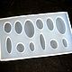 Mold ' Set of ovals'. Molds for making flowers. art-epoxy. Online shopping on My Livemaster.  Фото №2