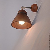 Для дома и интерьера handmade. Livemaster - original item Ceramic wall lamp (sconce) 