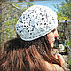 Cap 'Floral openwork', Caps, Orenburg,  Фото №1