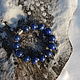 HEAVENLY TRANQUILITY - Bracelet made of large lapis lazuli 14,5mm with silver. Bead bracelet. Jewerly for Happiness. Online shopping on My Livemaster.  Фото №2