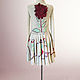 Knit dress Grace. Hook, cashmere, silk. Dresses. Crochet by Tsareva. Online shopping on My Livemaster.  Фото №2