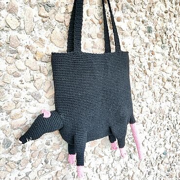 Сумки ручной работы. Ярмарка Мастеров - ручная работа Сумка шопер крыса. Handmade.