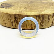 Украшения handmade. Livemaster - original item 20.25 r-r Milk glass ring (mk2025). Handmade.