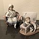 Винтаж: LLADRO 6027 фарфоровая статуэтка  Огни Хануки. Статуэтки винтажные. Коллекция Frau Burd. Ярмарка Мастеров.  Фото №6