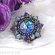 The Krishna brooch is embroidered with beads, Brooches, Krasnodar,  Фото №1