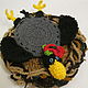Order STAND the CROW under hot mug Cup knitted. Gala Devi (crochet design). Livemaster. . Hot stand Фото №3