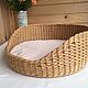 Couches: Wicker cot for a cat. For the dog, Lodge, St. Petersburg,  Фото №1
