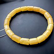 Bracelet made of natural amber