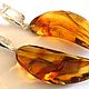 Order Banana earrings made of natural amber with inclusions. podaro4ek22. Livemaster. . Earrings Фото №3