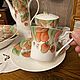 Фарфоровый сет с  росписью. Цена снижена. Наборы посуды. Анна Орлова. Дом с историей.. Интернет-магазин Ярмарка Мастеров.  Фото №2