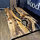 Заказать Столешница из слэба каратала и эпоксидной смолы 160х80. WoodBroker. Ярмарка Мастеров. . Столы Фото №3