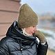 Заказать Комплект женский шапка и варежки из ангоры. Maks knit. Ярмарка Мастеров. . Комплекты головных уборов Фото №3
