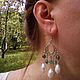 pearl earrings. Earrings. marina-roza. Online shopping on My Livemaster.  Фото №2