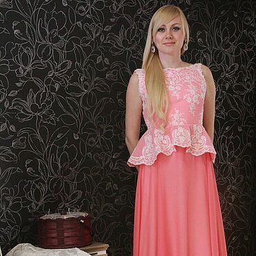 Одежда ручной работы. Ярмарка Мастеров - ручная работа Платье вечернее. Handmade.