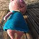 Pig. Stuffed Toys. strand of wool. My Livemaster. Фото №6