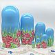 Nesting dolls with portraits of the 7 seats. Caricature. RomanticArtGlass. My Livemaster. Фото №4