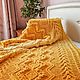 Children's plush plaid made of hypoallergenic yarn. Knitted plaid, Blankets, Lesnoj,  Фото №1