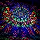 Luminous psychedelic canvas 'Cosmic monks gathering», Pictures, Moscow,  Фото №1
