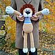 The Lion is Large (55 cm), Stuffed Toys, Volgograd,  Фото №1