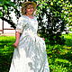 Summer dress made of cotton 'Girl in the garden'. Dresses. Olga Lado. Online shopping on My Livemaster.  Фото №2