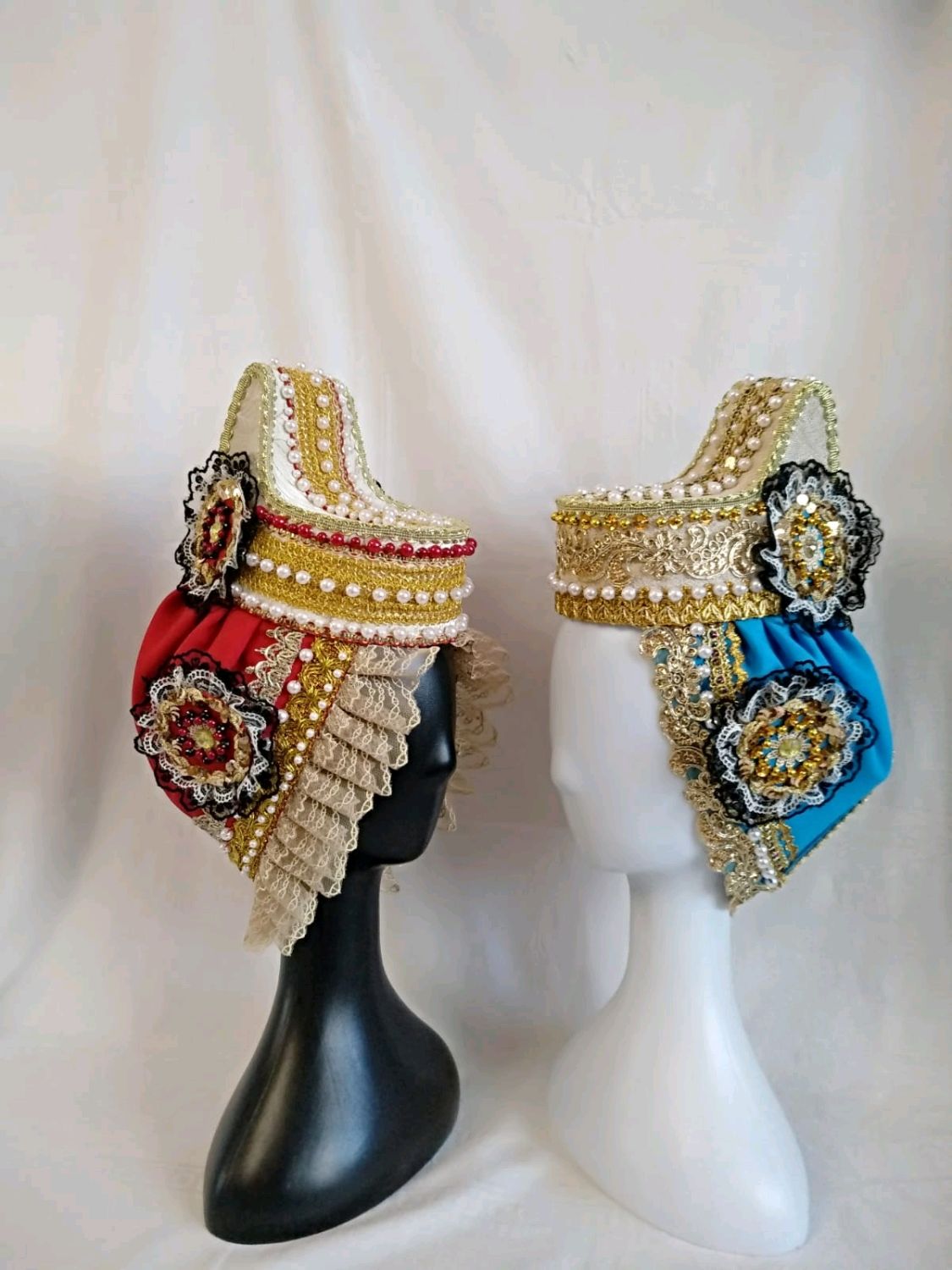 Русский головной убор "кичка" в интернет-магазине Ярмарка Мастеров по ...