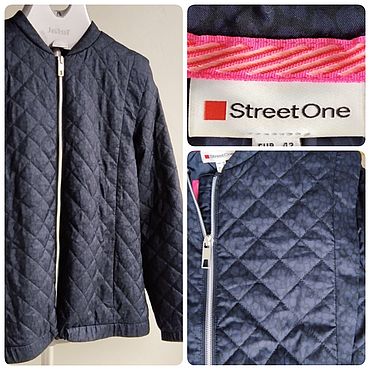 Винтаж ручной работы. Ярмарка Мастеров - ручная работа Винтаж: Куртка STREET ONE (Германия), деми, р. 48-50. Handmade.