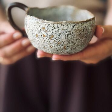 Посуда ручной работы. Ярмарка Мастеров - ручная работа Чашка керамическая. Handmade.