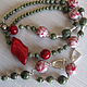 Boho necklace 'African passions', Necklace, Moscow,  Фото №1