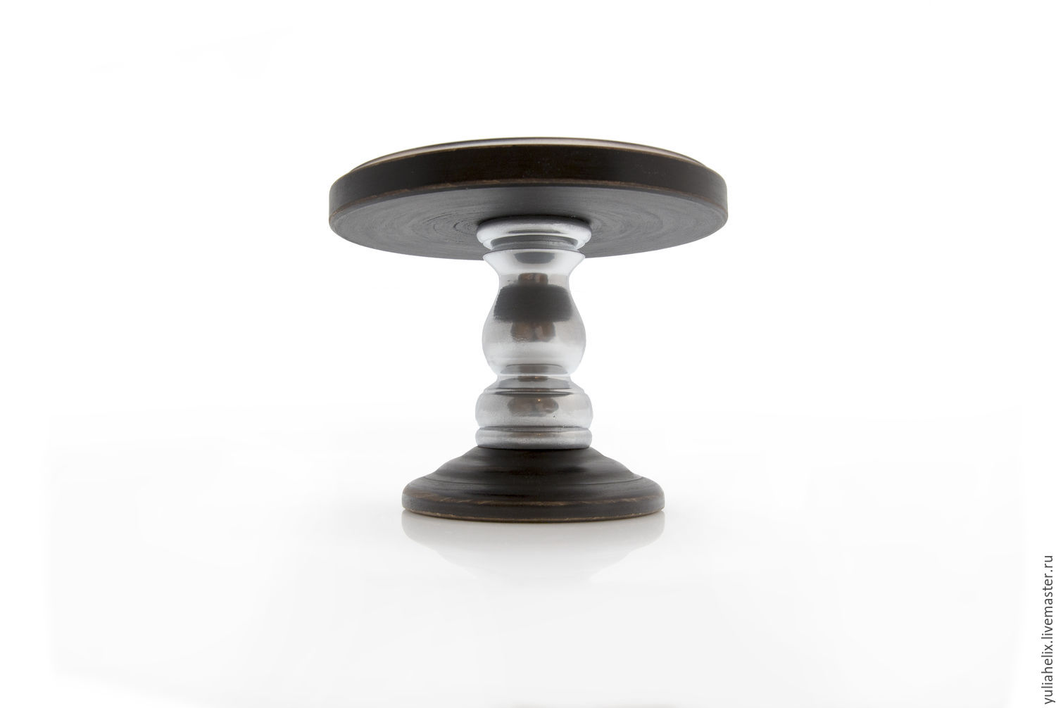 Подставка на ножке BLACK & SILVER в интернет-магазине на Ярмарке ...