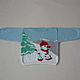 Order Sweaters & Jumpers: Snowman Sweater. 4 children-baby. Livemaster. . Sweaters and jumpers Фото №3