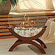 Order Bio fireplace outdoor Lounge oak 'Mocha'. Woodkamin - wood fireplaces. Livemaster. . Fireplaces Фото №3
