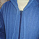 Джемпер с капюшоном `Джинсуха`

Size ..... : 46 - 48  ; 
Height .. : 165 - 175 sm
