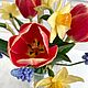 Букет «Весеннее настроение». Элементы интерьера. Николаева Ирина. Created flowers.. Ярмарка Мастеров.  Фото №4