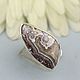 Ring with lace agate. Silver, Rings, Moscow,  Фото №1