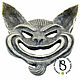 Carved plastic mask 'Cheshire Cat'. Interior masks. Carved masks from Serg Bula. My Livemaster. Фото №4