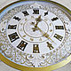A large clock set in the floor 'Zodiac signs'. Interior elements. KancyrevDecoration. Online shopping on My Livemaster.  Фото №2