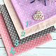 Хлопковая ткань с мелким рисунком. Марлевка. Ткани. My Doll. Интернет-магазин Ярмарка Мастеров.  Фото №2
