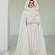 Wedding cape with faux fur Gretta, Capes, Moscow,  Фото №1