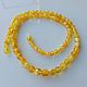 Amber Beads yellow beads made of natural amber for women. Beads2. BalticAmberJewelryRu Tatyana. My Livemaster. Фото №5