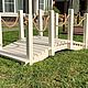 Деревянный садовый мостик 150см. Мостики садовые. GardenDecorSPB. Интернет-магазин Ярмарка Мастеров.  Фото №2