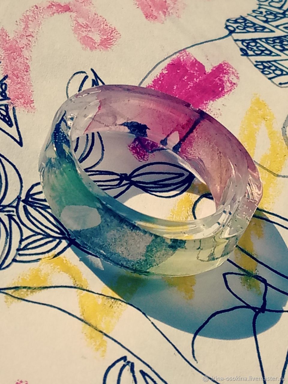 Набор колец: Черный мрамор в интернет-магазине Ярмарка Мастеров по цене ...