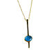 Order Bright blue jade pendant on a chain, jade pendant gift. Irina Moro. Livemaster. . Pendants Фото №3