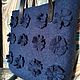Felt bag based on ' Just Blue 2', Classic Bag, Liski,  Фото №1