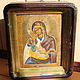  Икона Божией Матери Утоли мои печали 19 век киот, Иконы, Обнинск,  Фото №1