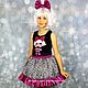 Diva Doll Costume. Carnival costumes for children. Little Princess. Online shopping on My Livemaster.  Фото №2
